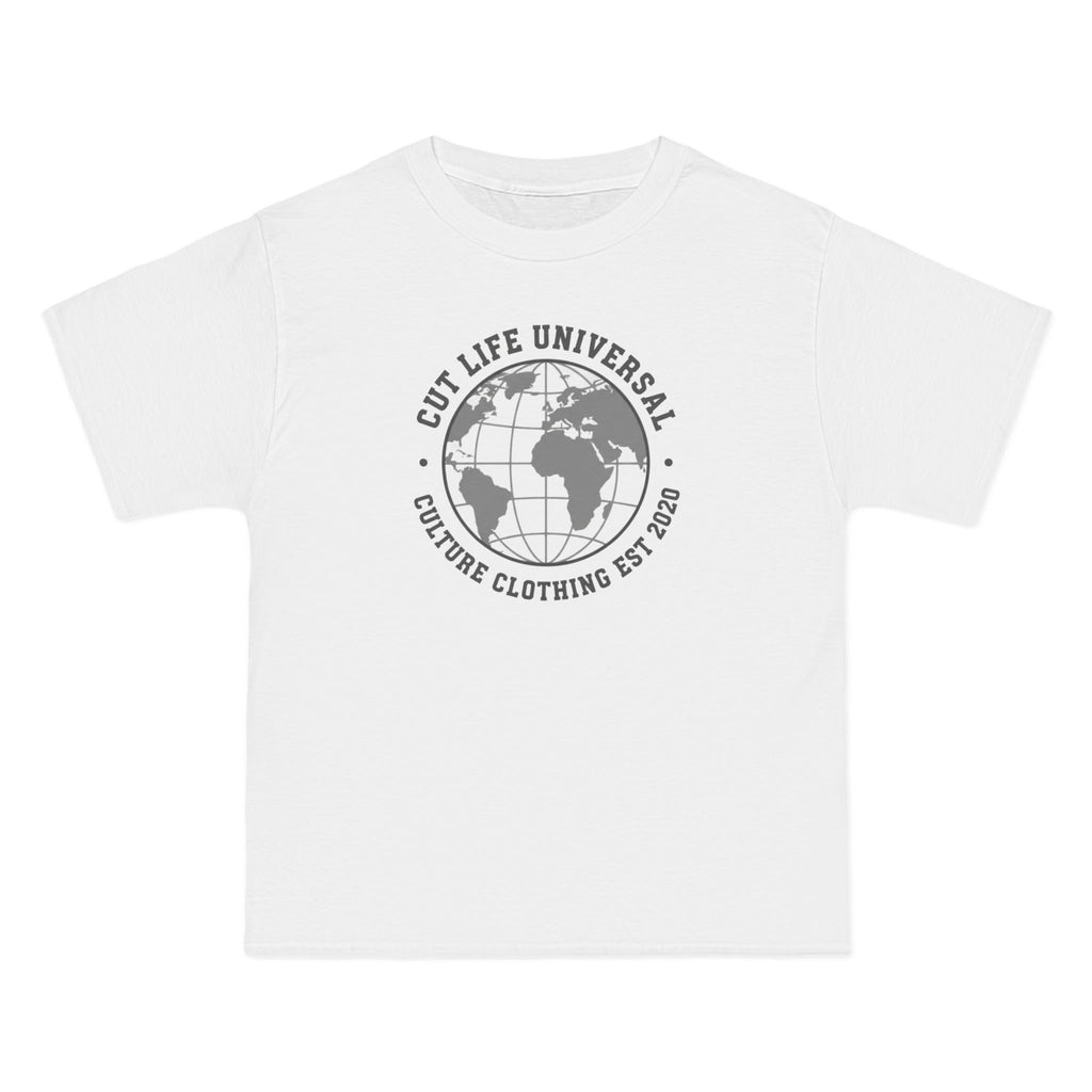 Globe Emblem T-Shirt — "Cut Life Universal" Streetwear Tee