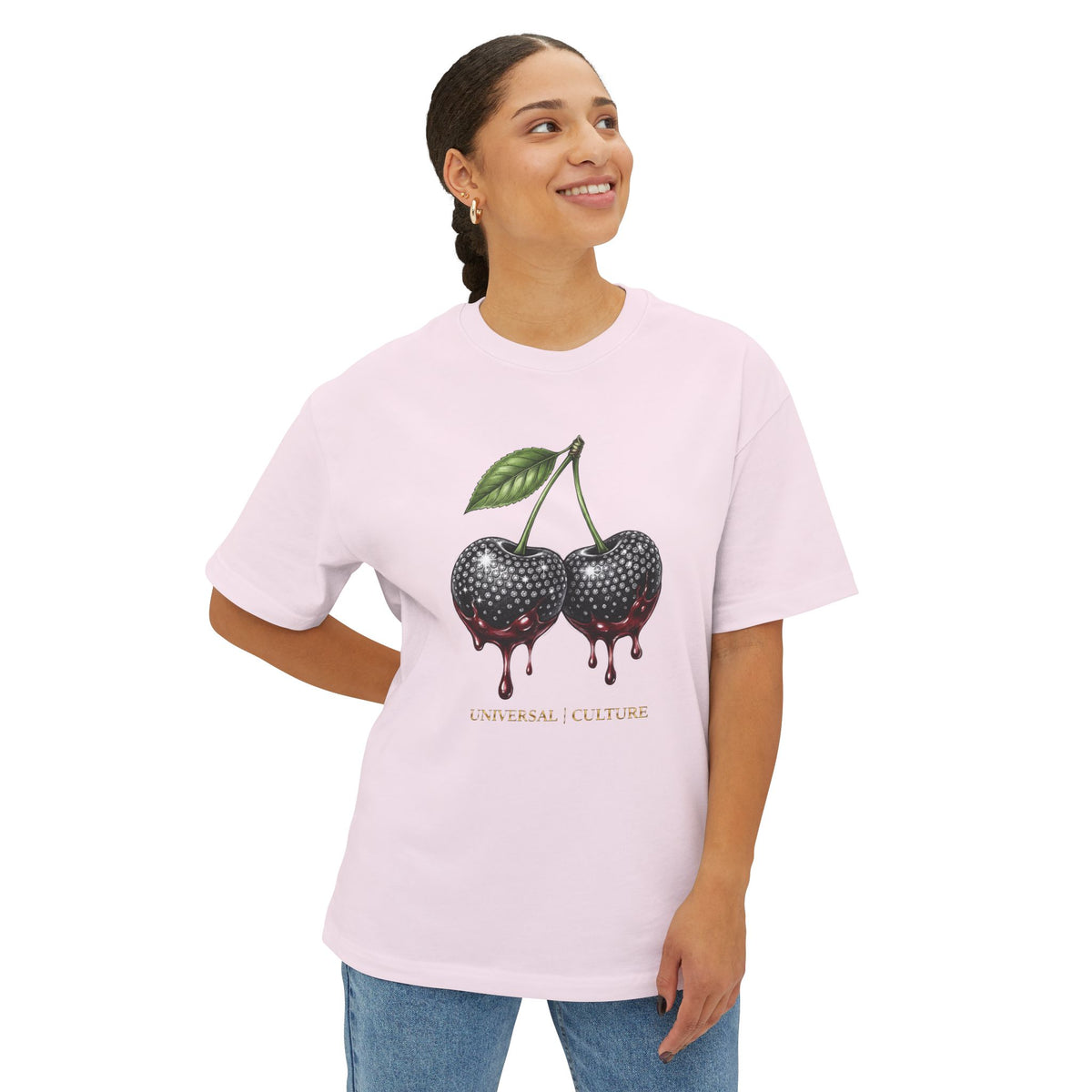 Dripping Black Cherry Graphic Tee