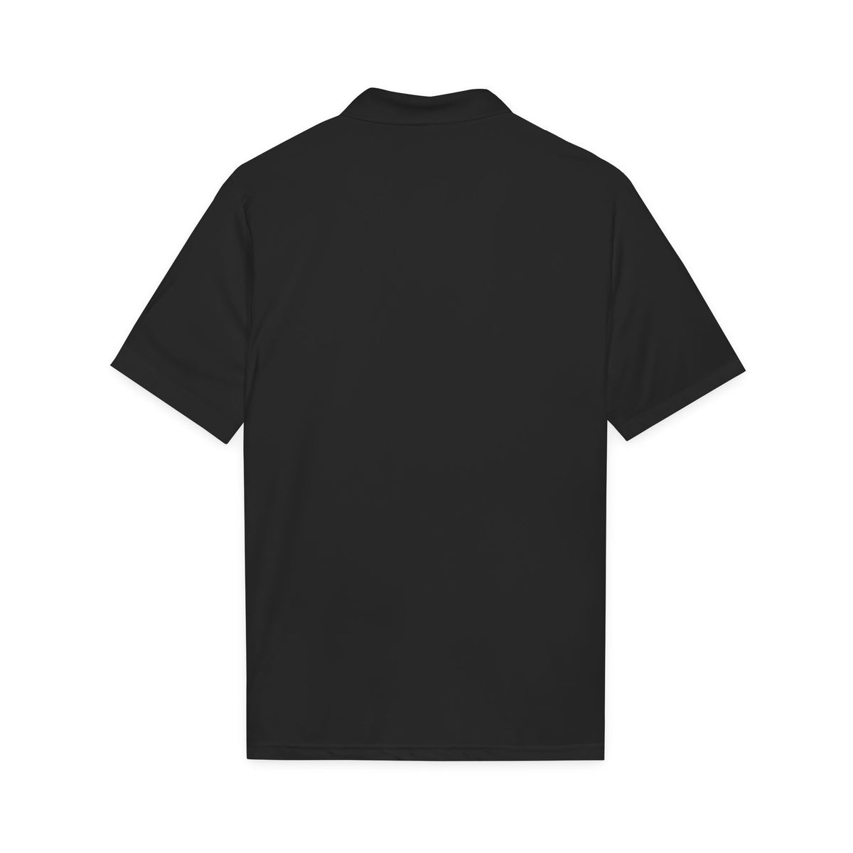 Embroidered Red Eagle Polo Shirt — Performance Sport Button-Up