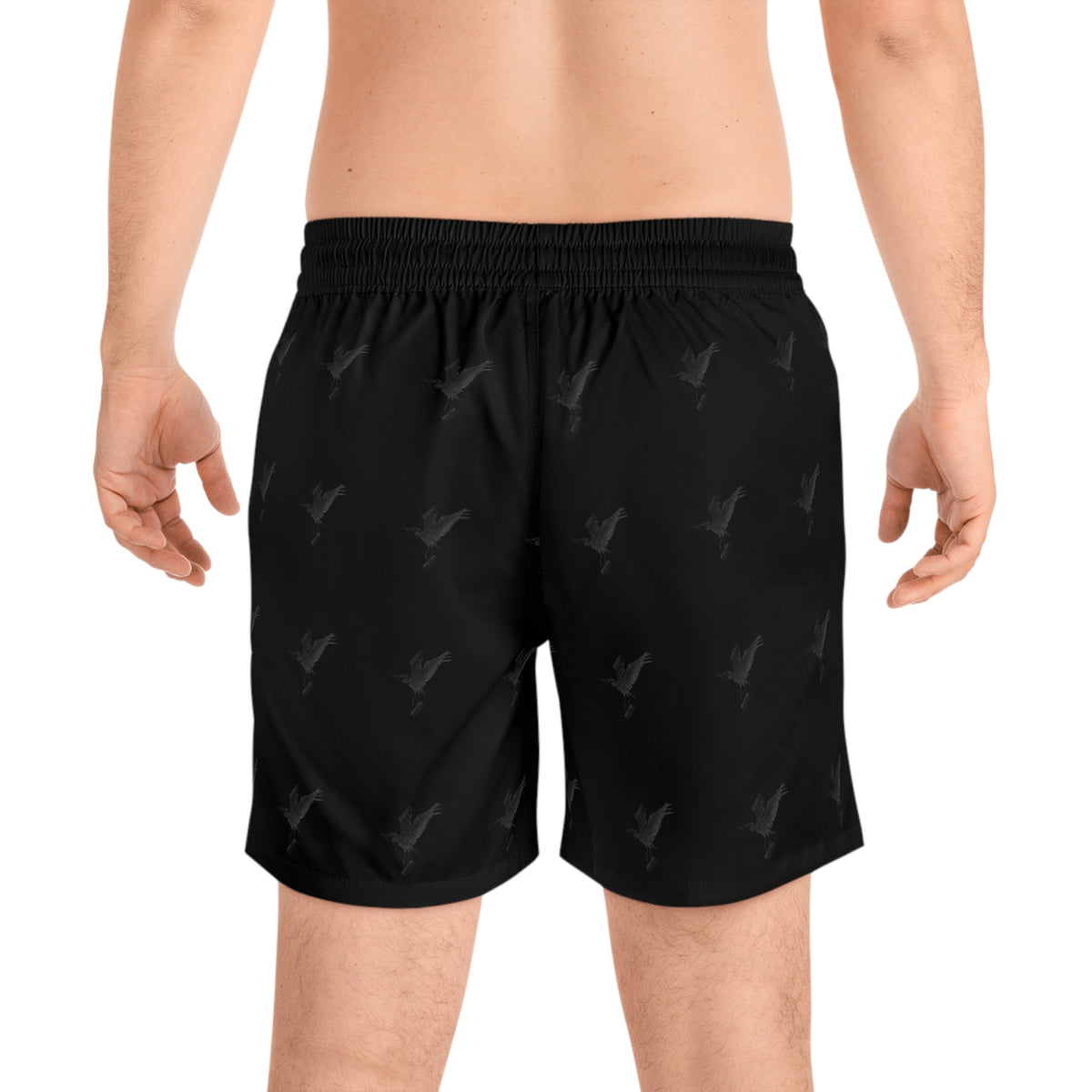Black Shorts  — Men's Mid-Length Swimwear