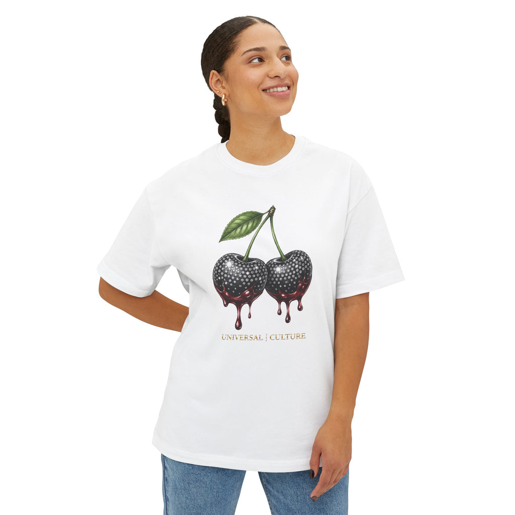 Dripping Black Cherry Graphic Tee