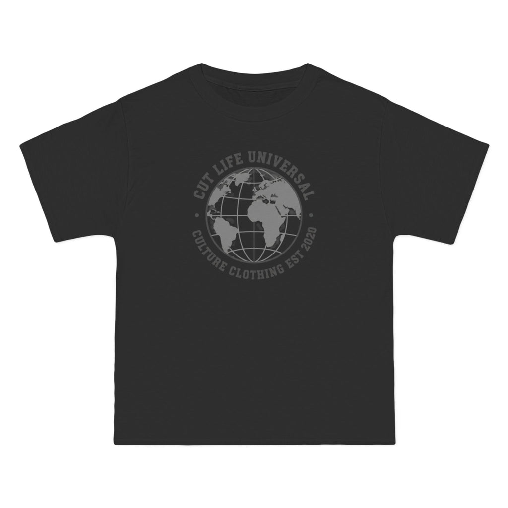 Globe Emblem T-Shirt — "Cut Life Universal" Streetwear Tee