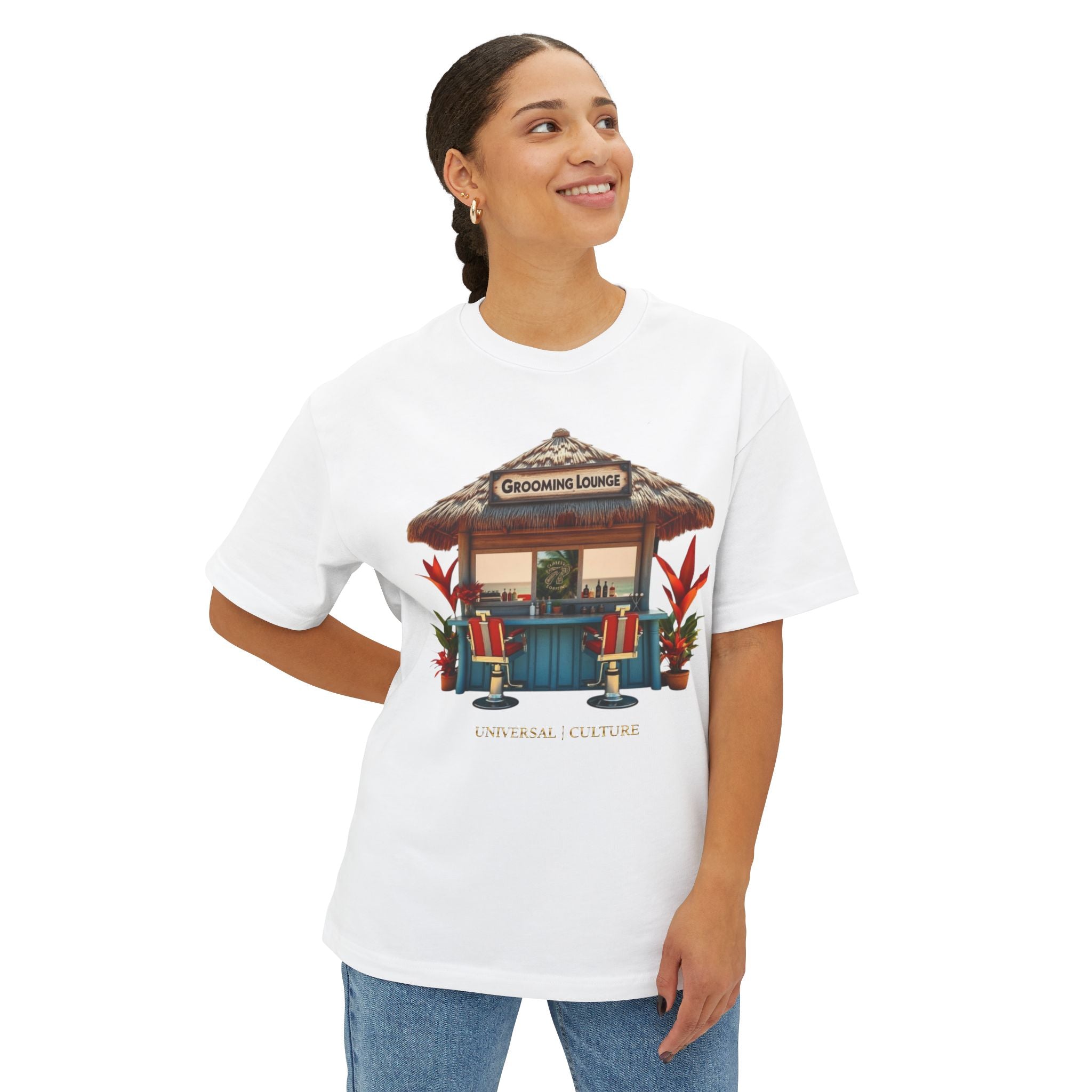 Grooming Lounge- CUT LIFE Vintage Beach Bar Graphic Shirt