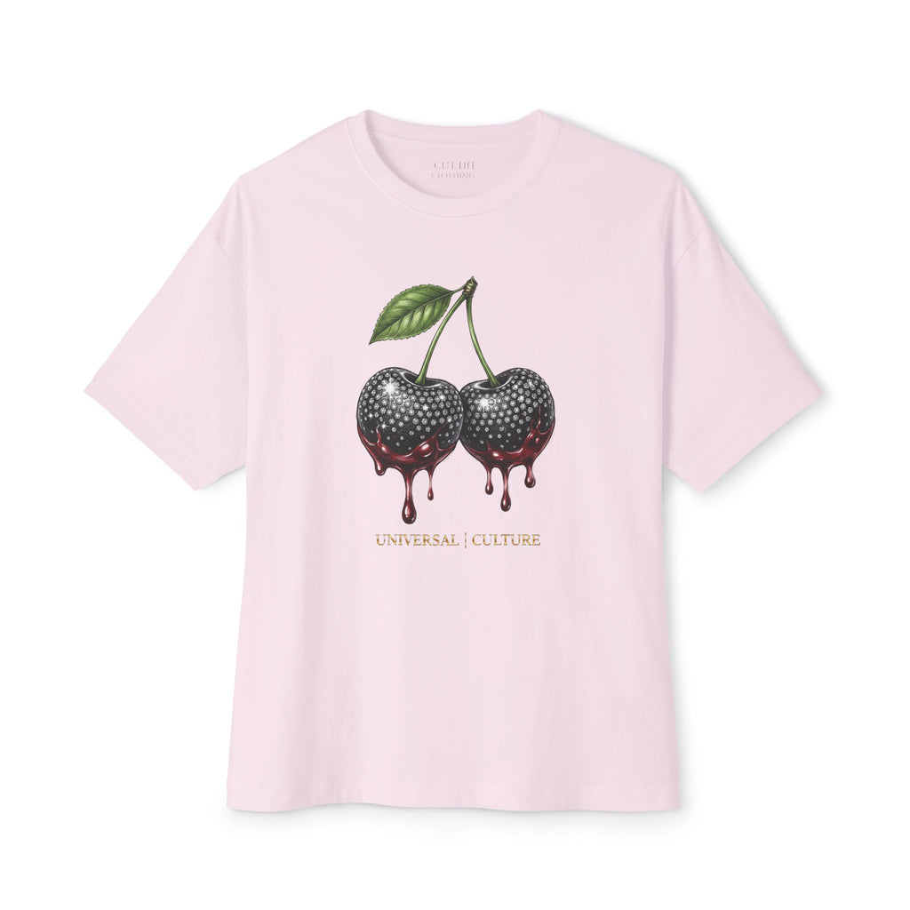 Dripping Black Cherry Graphic Tee