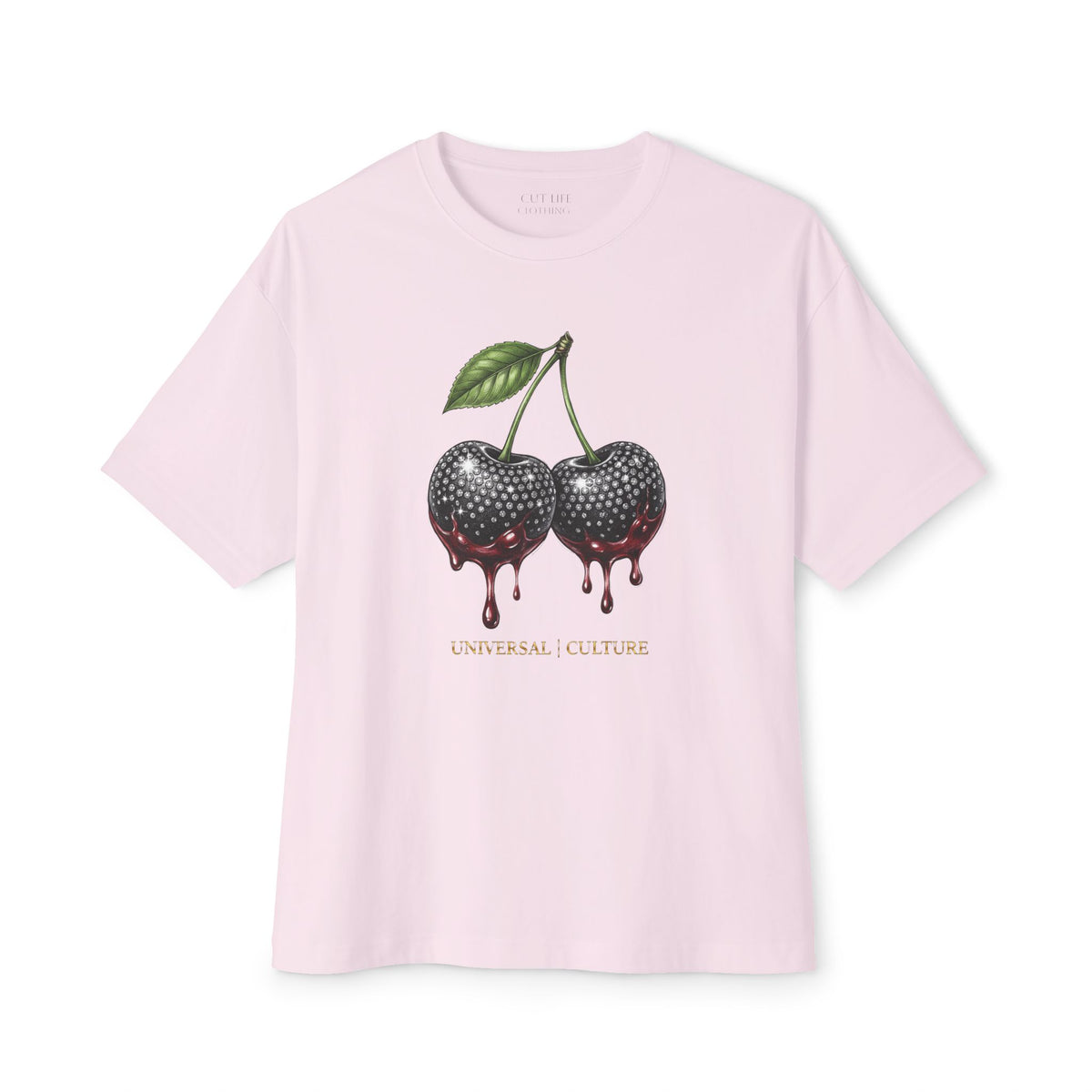 Dripping Black Cherry Graphic Tee