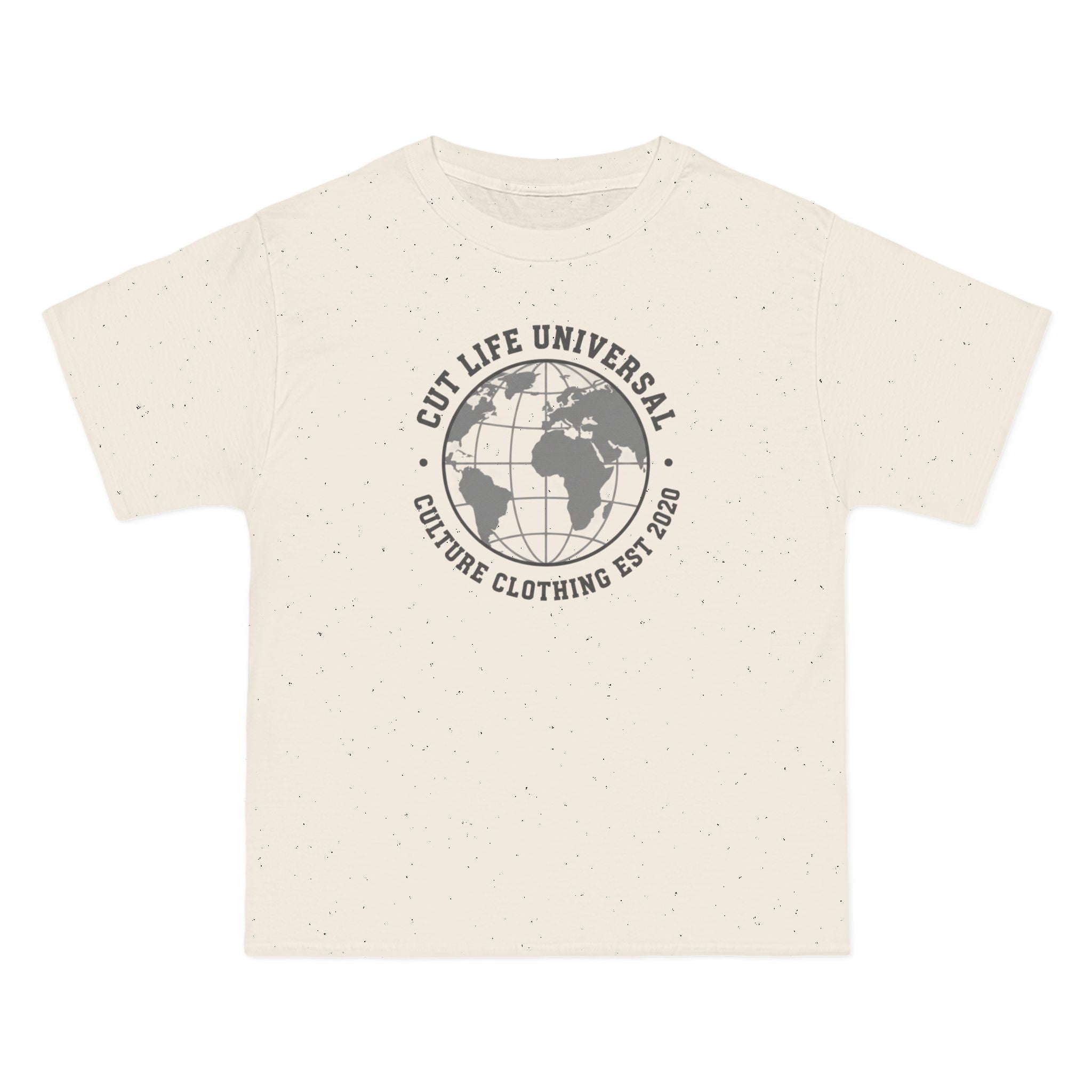 Globe Emblem T-Shirt — "Cut Life Universal" Streetwear Tee